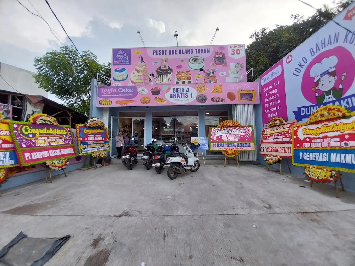 Layla Cake Sepatan outlet