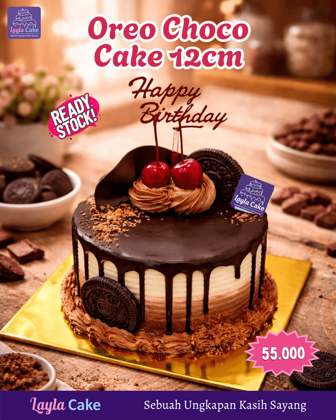 Oreo Choco Cake
